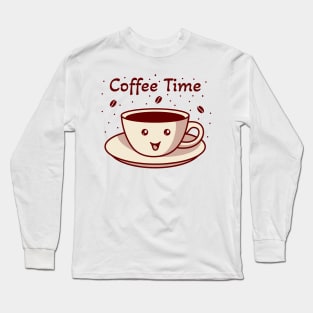 Coffee Time Long Sleeve T-Shirt